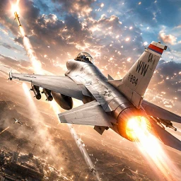 Значок F16 Air Combat Simulator